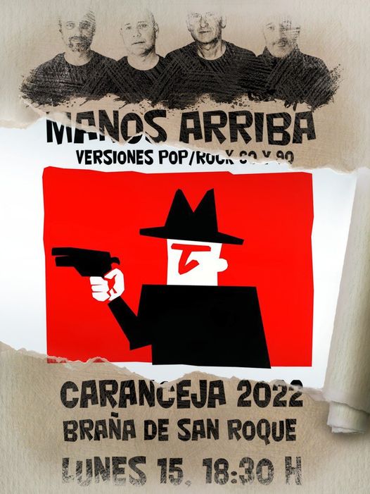 Concierto Manos Arriba – 15 Agosto – Caranceja