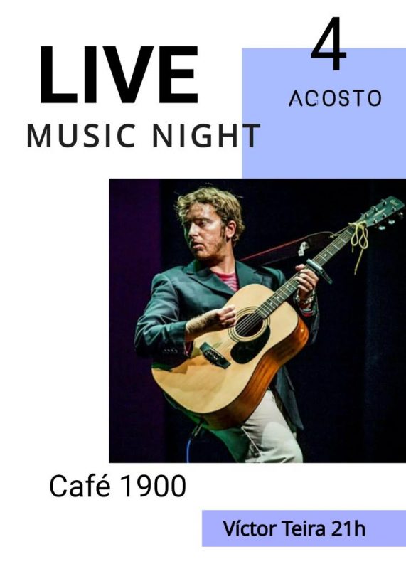 Concierto Victor Teira  – 4 Agosto