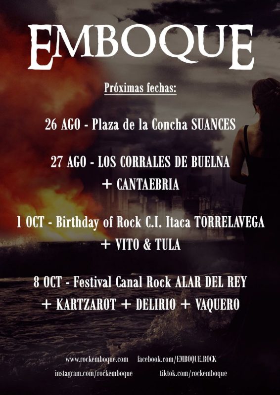 Conciertos Emboque Verano 2022