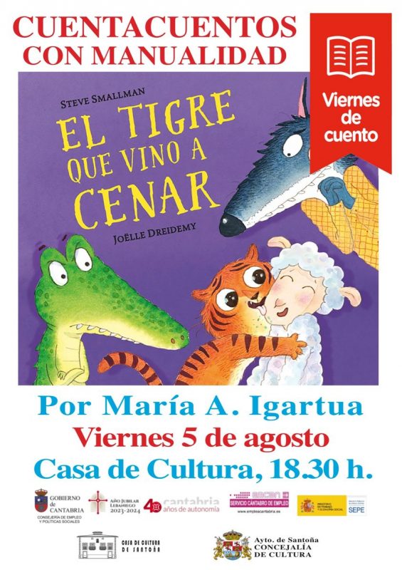 Cuentacuentos – El Tigre que vino a Cenar