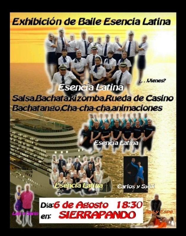 Exhibición de Baile Esencia Latina – 6 Agosto
