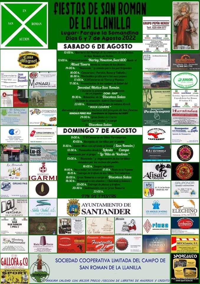 Fiestas de San Román de la Llanilla