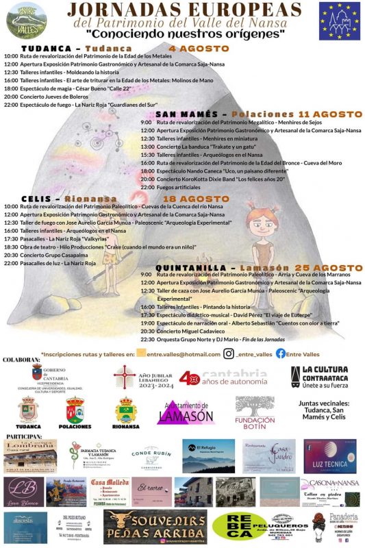 Jornadas Europeas del Patrimonio de Valle del Nansa