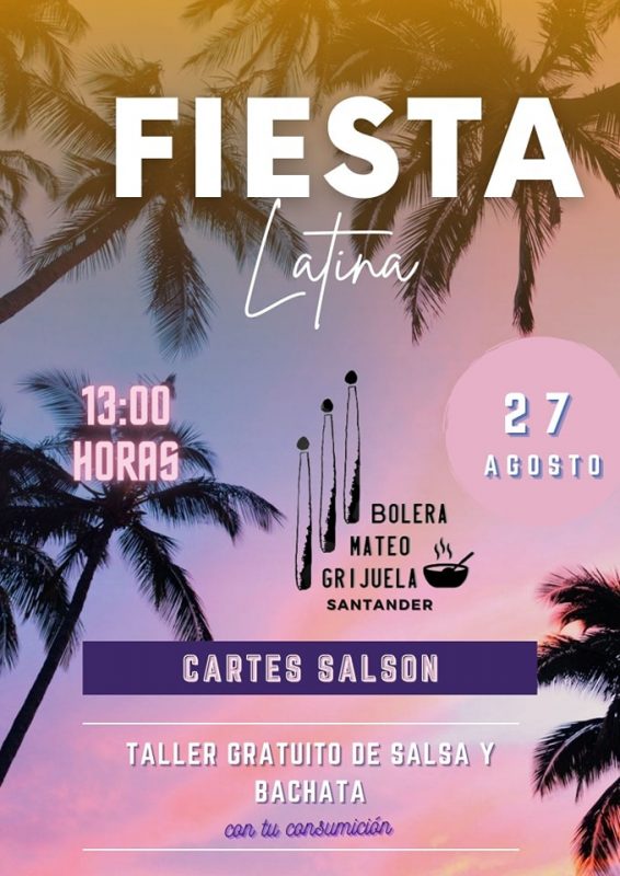 Fiesta Latina – 27 de Agosto