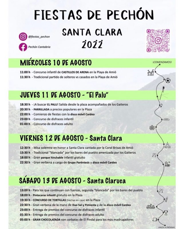 Fiestas de Santa Clara 2022 – Pechón
