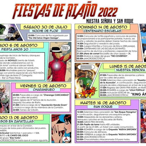 Fiestas de Riaño 2022