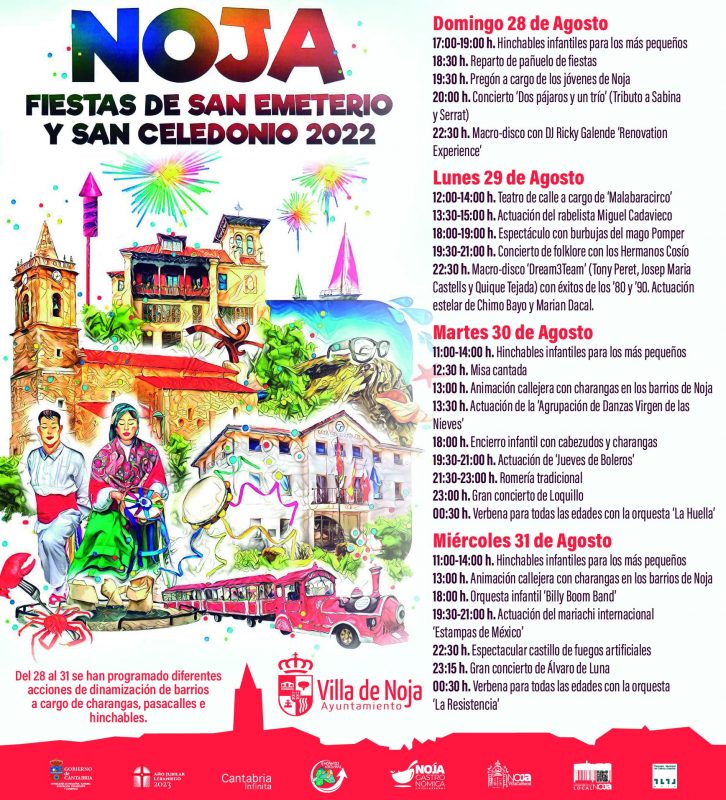 Fiestas de San Emeterio y San Celedonio 2022 – Noja