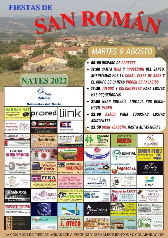 Fiestas de San Román 2022 – Nates