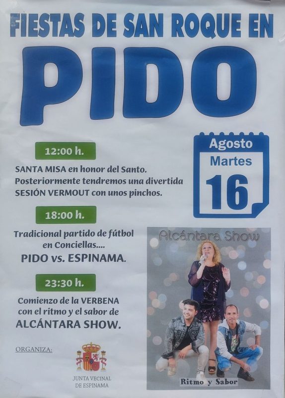 Fiestas de San Roque 2022 – Pido