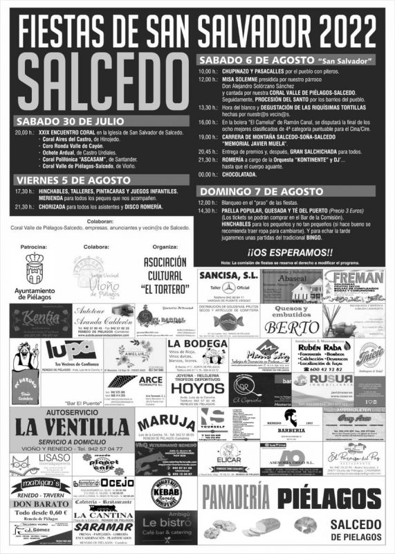 Fiestas de San Salvador 2022 – Salcedo