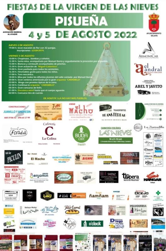 Fiestas de la Virgen de las Nieves 2022 – Pisqueña