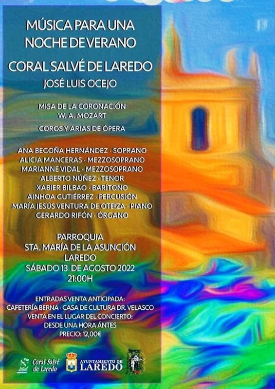 Música para una noche de Verano – 13 Agosto – Laredo
