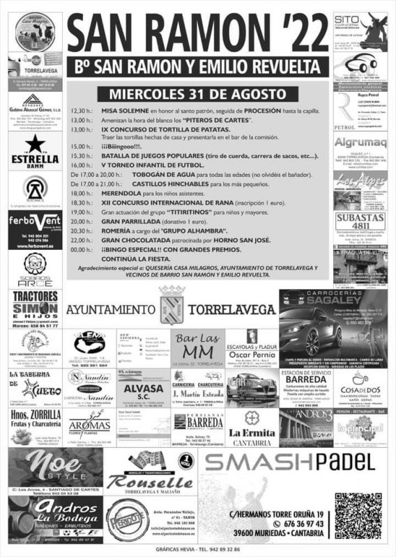 San Ramón 2022 – Barrio San  Ramon y  Emilio Revuelta