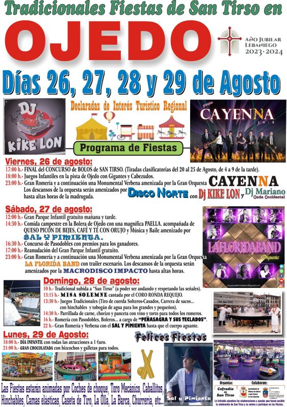 Tradicionales Fiestas de San Tirso 2022 – Ojedo