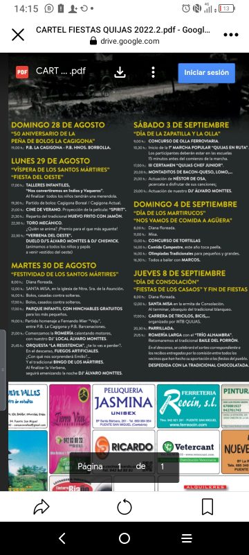 Fiestas de quijas 2022