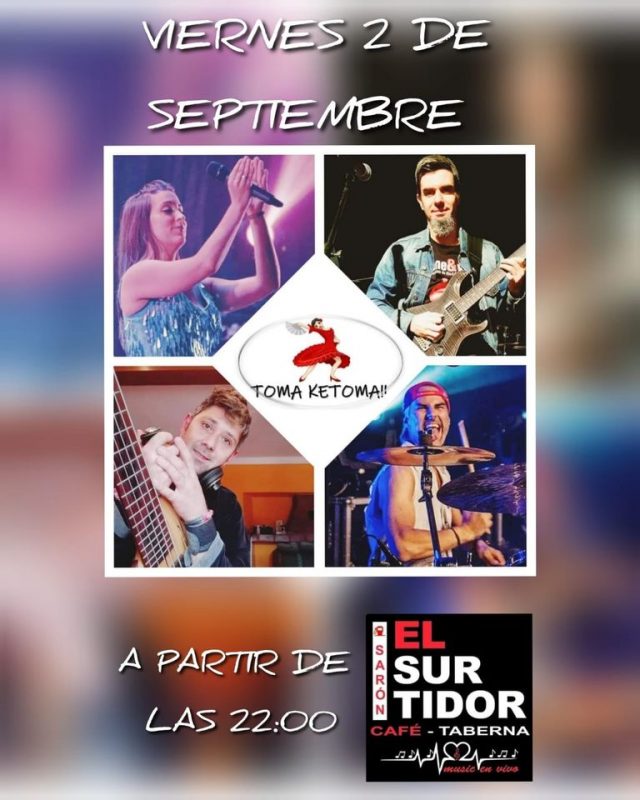 Concierto Toma Ketoma – 2 Septiembre