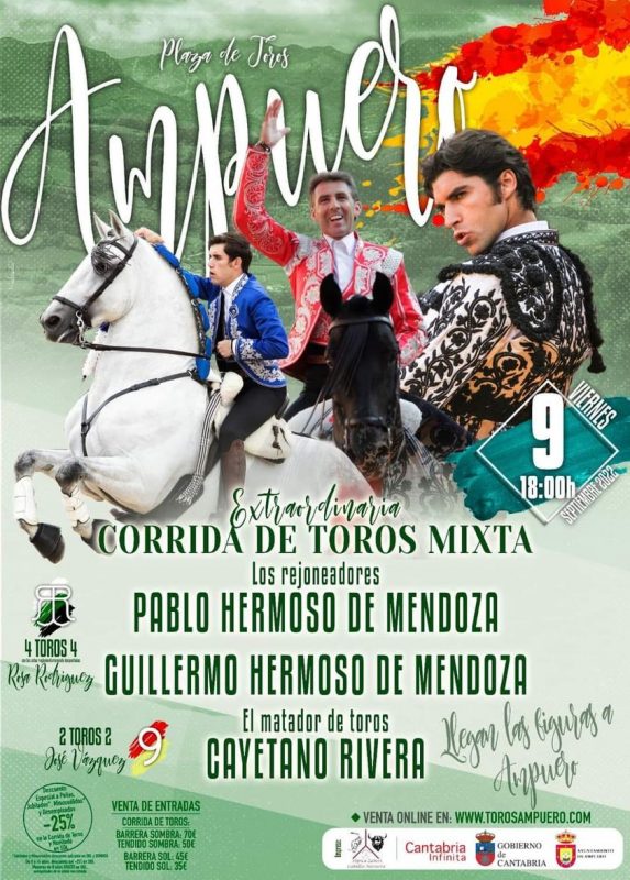 Corrida de Toros Mixta – 9 Septiembre – Ampuero
