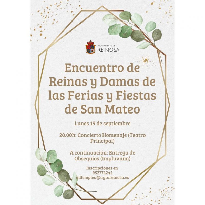 Encuentro de Reinas y Damas de las Ferias y Fiestas de San Mateo 2022
