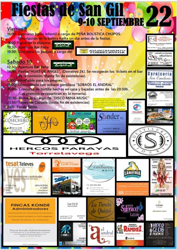 Fiestas de San Gil 2022 – Torrelavega