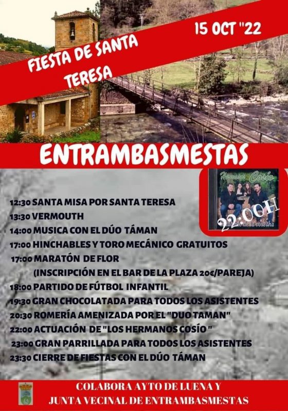 Fiestas de Santa Teresa 2022 – Entrambasmestas