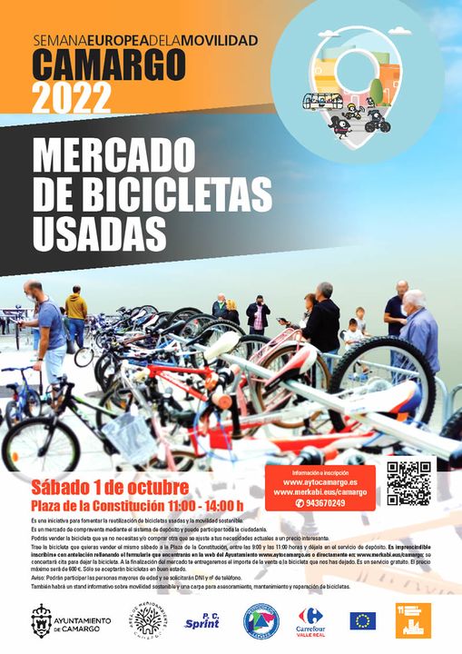 Mercado de Bicicletas Usadas – 1 Octubre