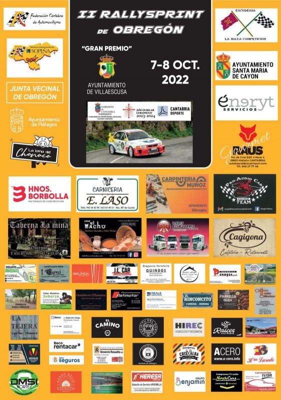 RALLYSPRINT OBREGON 2022