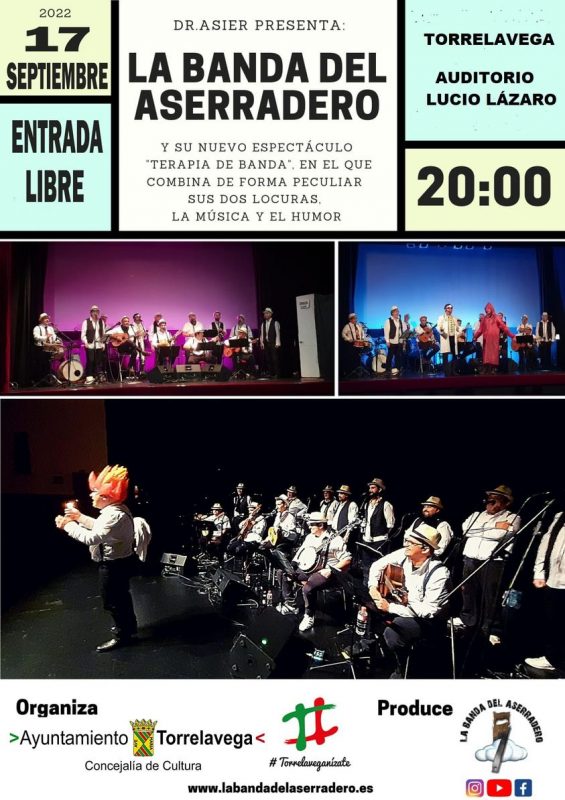 Terapia de Banda – La Banda del Aserradero – 17 Septiembre