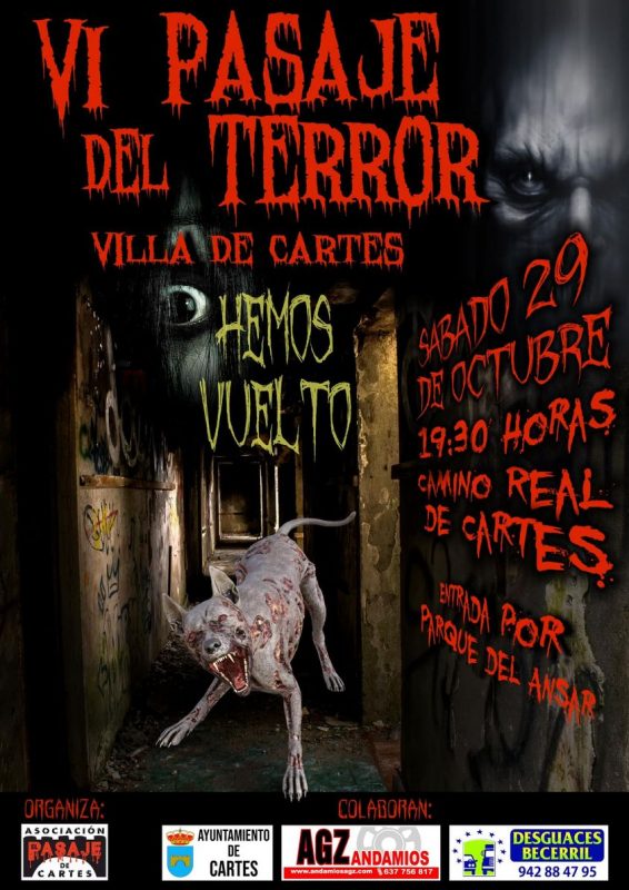VI Pasaje del Terror 2022 – Villa de Cartes