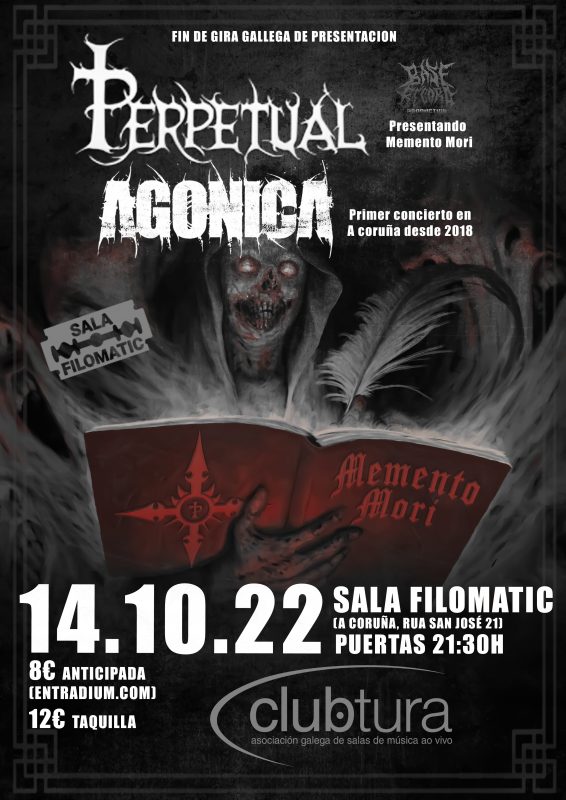 Concierto PERPETUAL + AGONICA – A Coruña