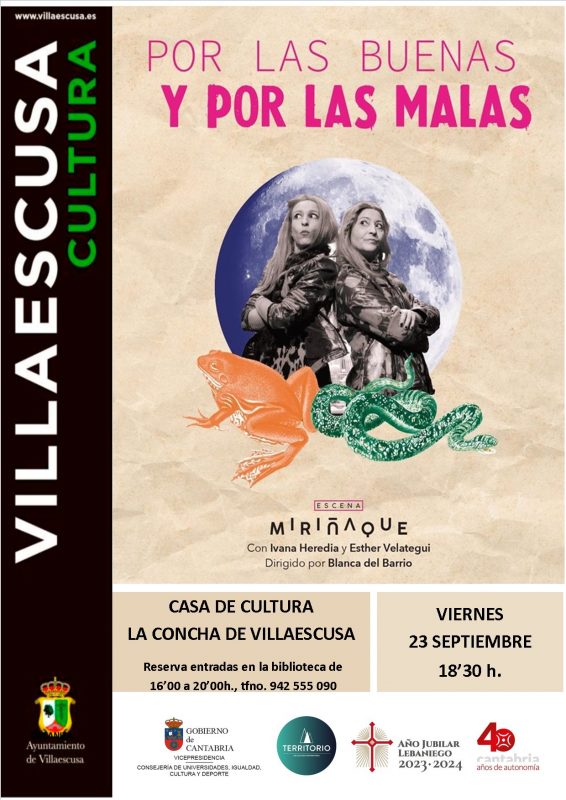 Teatro – POR LAS BUENAS Y POR LAS MALAS