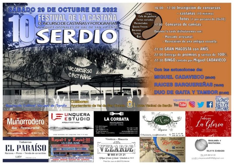 10º Festival de la Castaña 2022 – Serdio