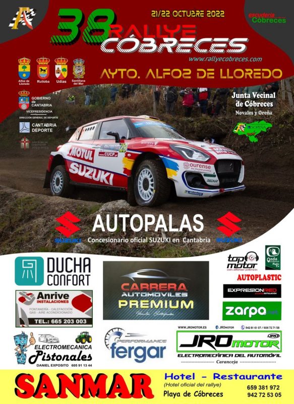38 rallye de Cóbreces