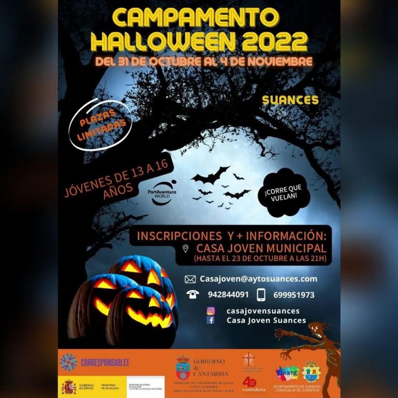 CAMPAMENTO HALLOWEEN 2022 – Suances