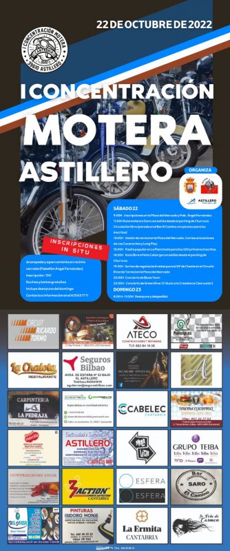 I Concentración Motera Astillero – 22 Octubre