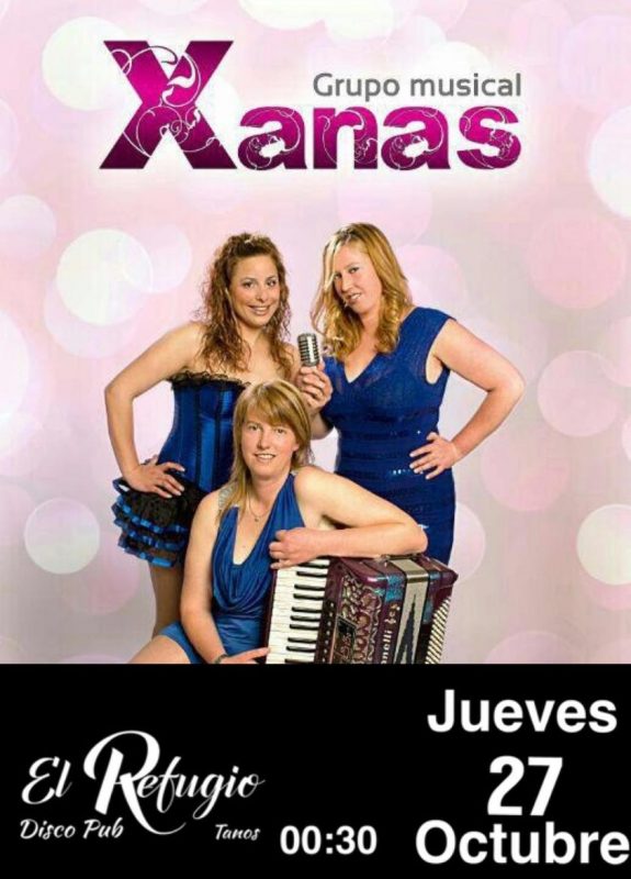 Concierto Xanas – 27 Octubre