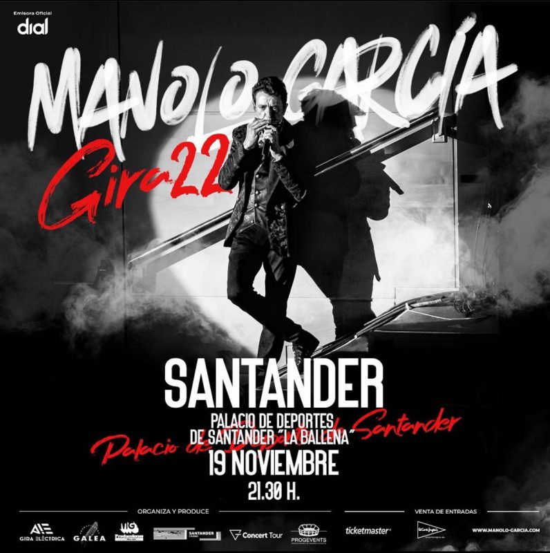 Concierto de Manolo García en Santander 2022