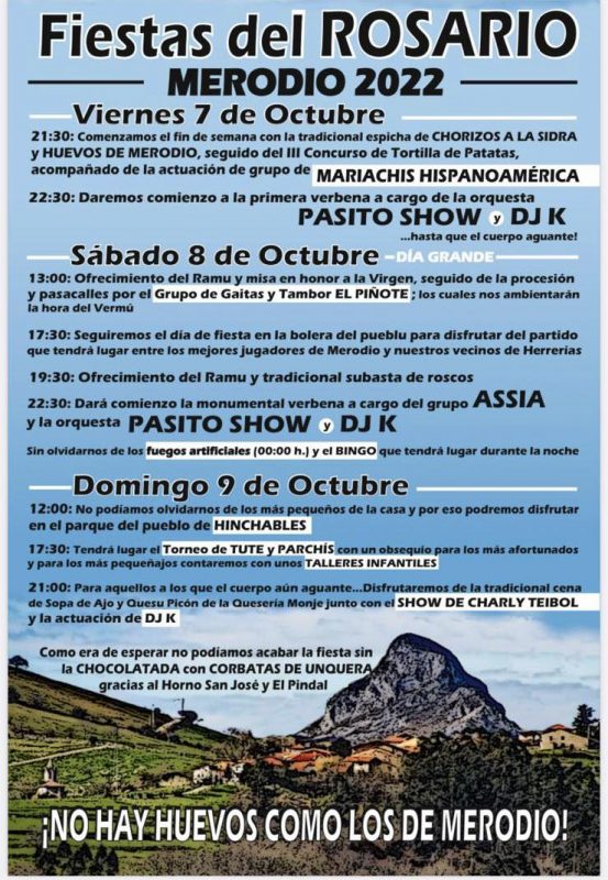 Fiestas del Rosario 2022 – Merodio