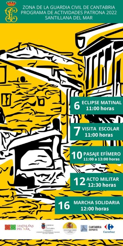Programa Actividades Patrona 2022 – Santillana del Mar