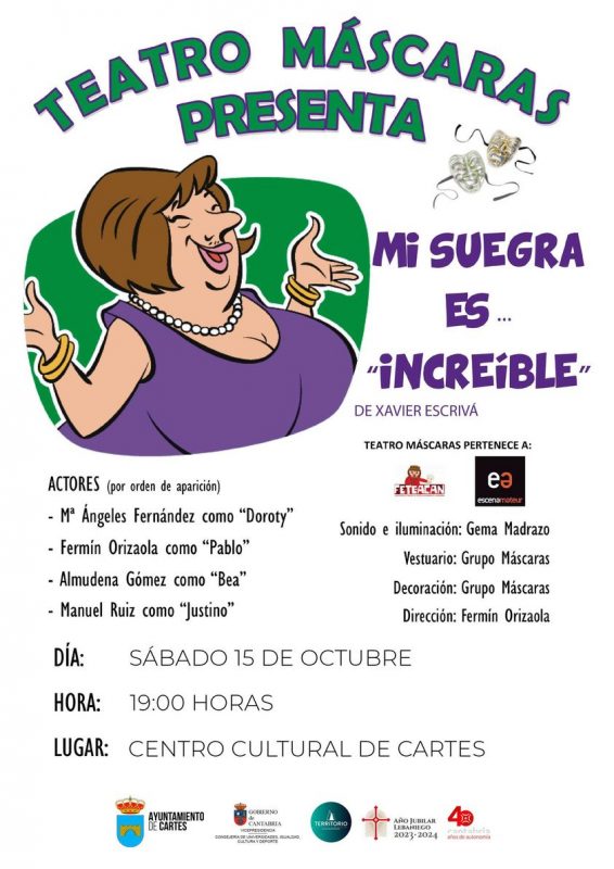 Teatro – Mi suegra es Increible – 15 Octubre