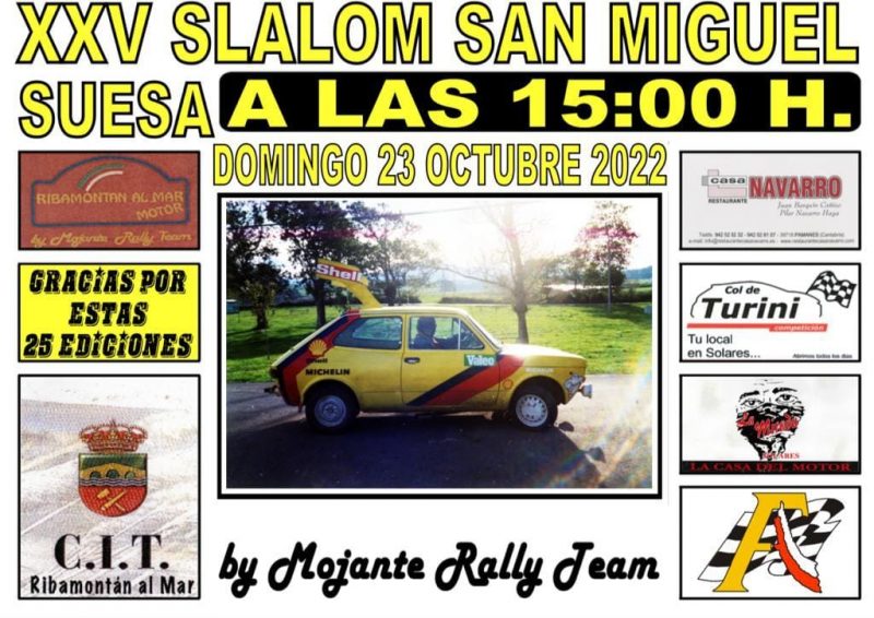 XXV  Slalom San Miguel 2022 – Suesa