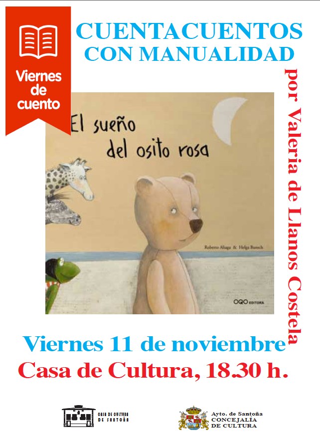 El sueño del Oso Rosa – CuentaCuentos con Manualidades