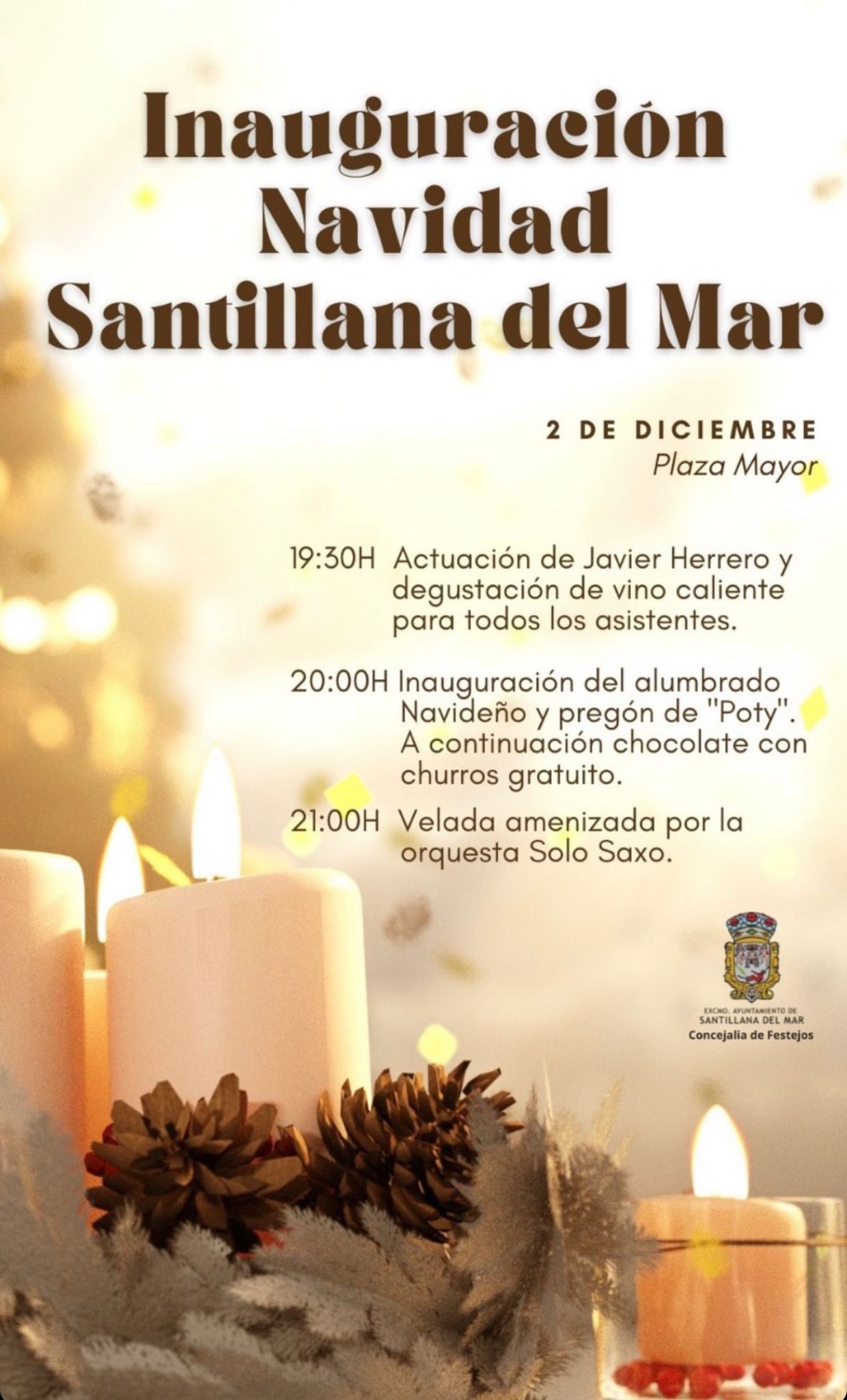 Inauguración Navidad Santillana del Mar