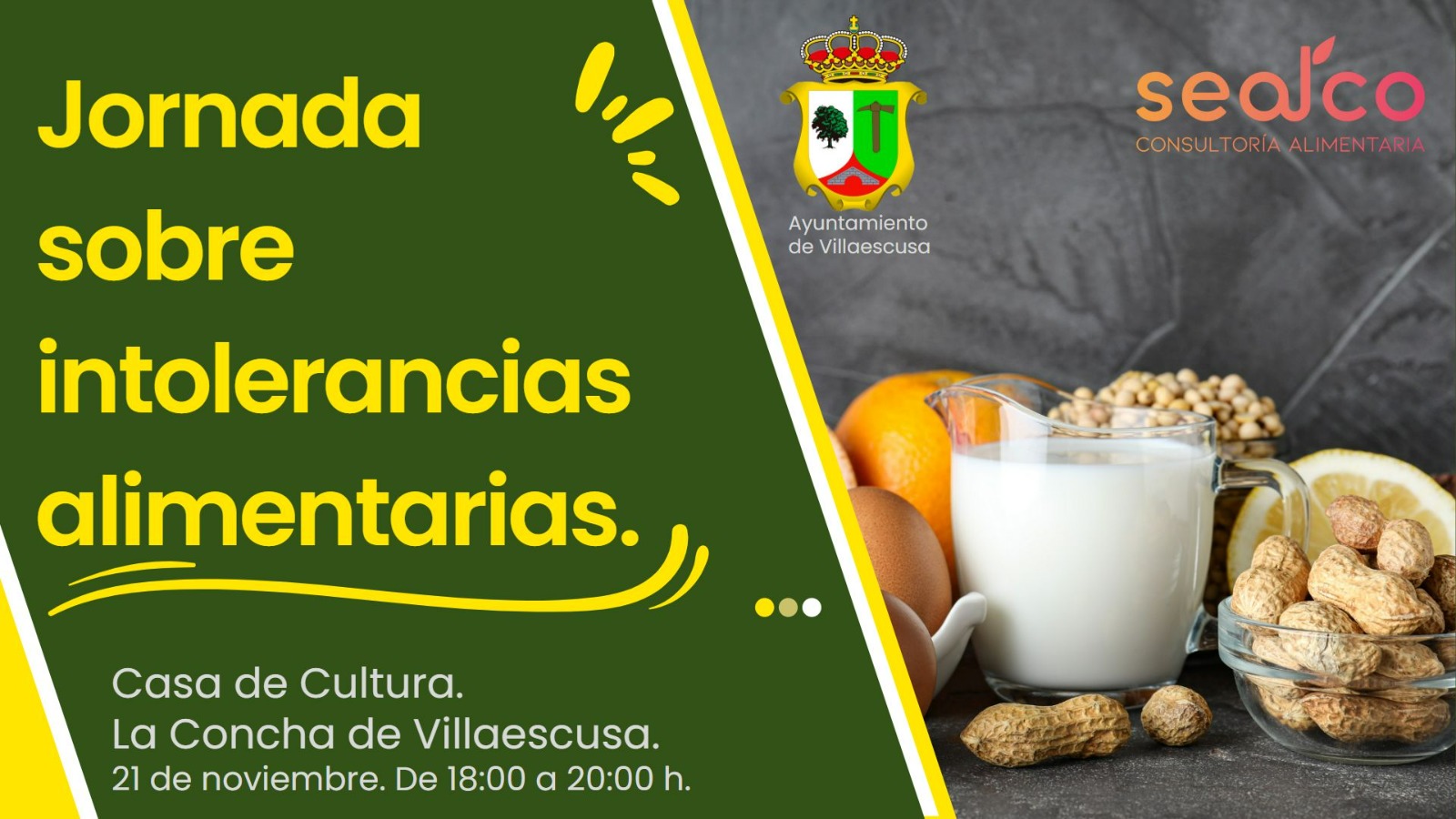 Jornada sobre intolerancias Alimentarias