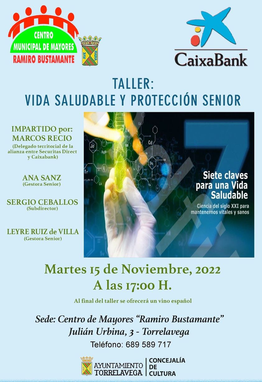 Taller Vida Saludable y protección Senior