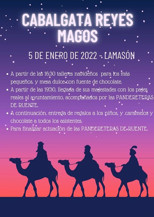 Cabalgata de Reyes 2023 – Lamasón