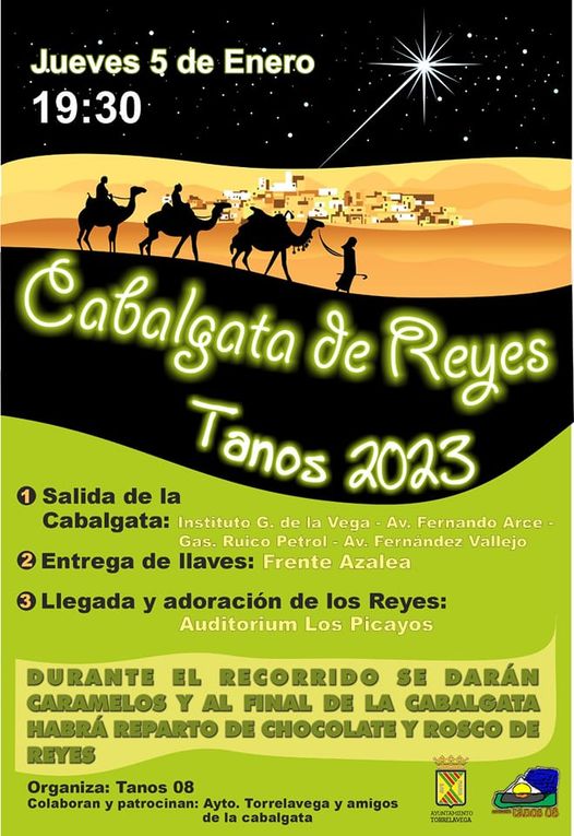Cabalgata de Reyes 2023 – Tanos