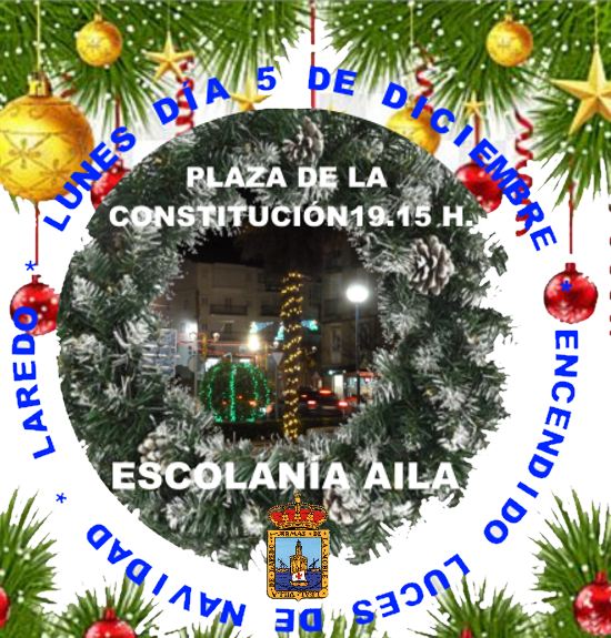 Encendido luces de navidad Laredo 2022