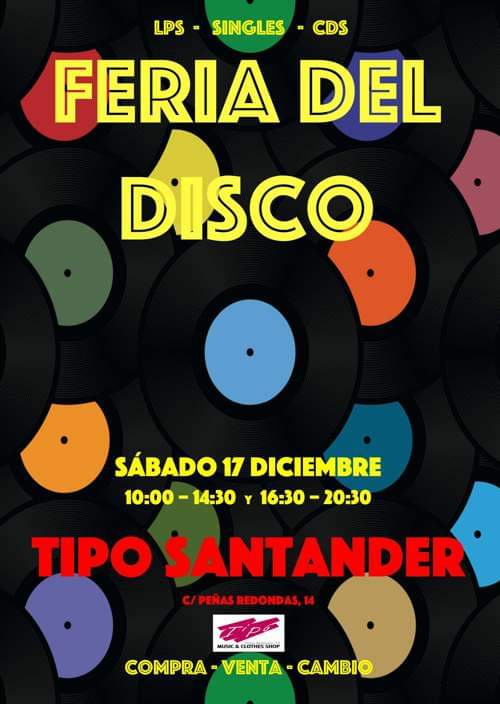 Feria del Disco – 17 Diciembre