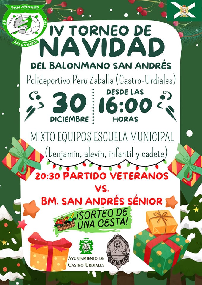 IV Torneo de Navidad del Balonmano San Andrés