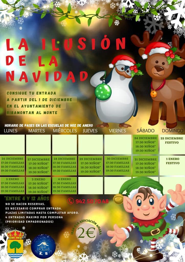 La ilusión de la Navidad 2022 – Ribamontán al Monte